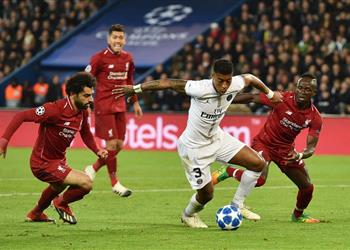 ترتيب مجموعة ليفربول في دوري الأبطال بعد الخسارة من باريس سان جيرمان