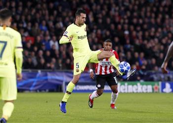 بوسكيتس مدافع ا عن ديمبلي لا يزال شاب ا وعدم إحرازه للأهداف ليس نهاية العالم