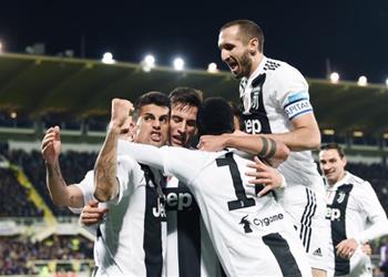 بالفيديو قطار يوفنتوس لا يتوقف ويدهس فيورنتينا بثلاثية