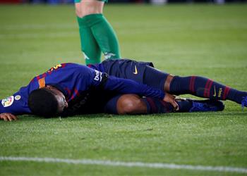 برشلونة يصدر بيان ا رسمي ا عن مالكوم