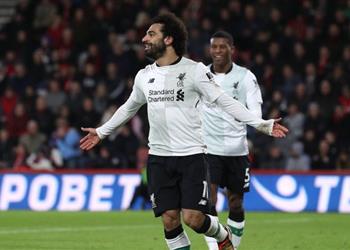 فيديو محمد صلاح يسجل هدف التقدم لليفربول أمام بورنموث