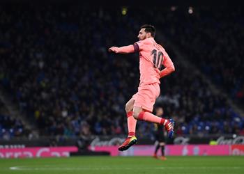 ميسي الحظ حالفني أمام إسبانيول وديمبلي لاعب رائع