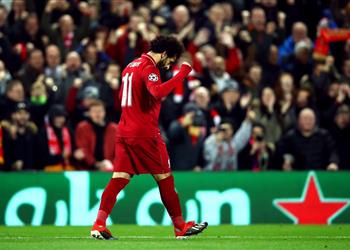 فيديو تصرف مميز من محمد صلاح بعد انتهاء مباراة ليفربول ونابولي