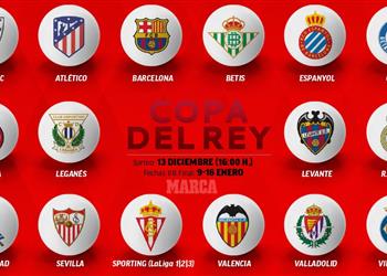قرعة دور الـ16 بكأس ملك إسبانيا مواجهات سهلة لريال مدريد وبرشلونة