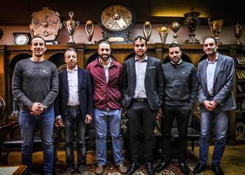 الأهلي يستقبل وفد رابطة المحترفين بالدورى الإسباني في الجزيرة