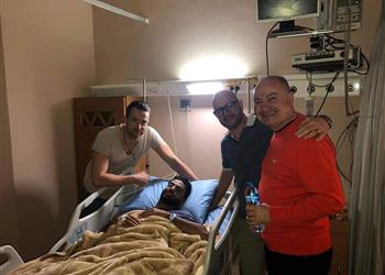 أحمد مجدي يجري جراحة الرباط الصليبي بنجاح في الجونة