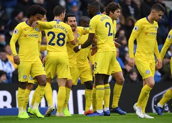 فيديو هازارد يقود تشيلسي لتخطي برايتون في البريميرليج
