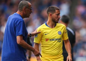 ساري يعلق على فوز تشيلسي أمام برايتون وطبيعة إصابة هازارد