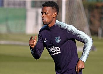 برشلونة يصدر بيان ا رسمي ا بشأن سيميدو قبل مواجهة ليفانتي