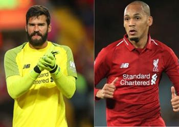 فابينيو أليسون الحارس الأفضل في الدوري الإنجليزي