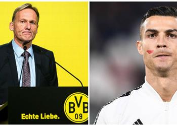 رئيس بوروسيا دورتموند لم نستطيع التعاقد مع رونالدو لهذا السبب