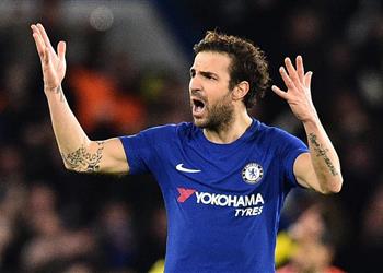 ميلان يبدأ خطوات ضم فابريجاس من تشيلسي