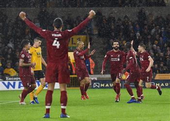 بالفيديو صلاح يستعيد إبتسامته ويقود ليفربول للفوز على الذئاب وتعزيز الصدارة