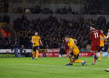 فيديو محمد صلاح يفتتح التسجيل لليفربول أمام ولفرهامبتون