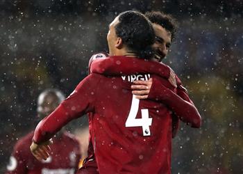 فيديو محمد صلاح يصنع الهدف الثاني لليفربول أمام ولفرهامبتون