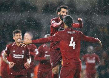 فيديو محمد صلاح يضيف ولفرهامبتون لقائمة ضحاياه ويتفوق على لاعبي البريميرليج