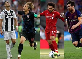 فور فور تو ميسي أفضل لاعب في العالم لعام 2018 ومحمد صلاح سادس ا