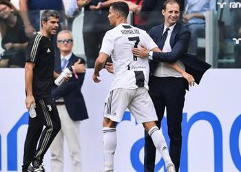 أليجري يفسر سبب استبعاد رونالدو من مواجهة أتالانتا