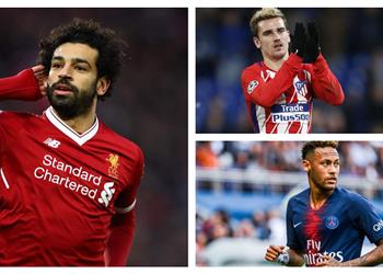 ديلي ستار تنشر قائمة أفضل 50 لاعب ا في 2018 محمد صلاح يتفوق على نيمار وجريزمان