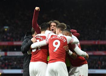 تشكيل المباراة لاكازيت وأوباميانج يقودان هجوم أرسنال أمام برايتون والنني بديلا