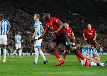 بالفيديو بوجبا وماتيتتش يقودان مانشستر يونايتد للفوز على هدرسفيلد بثلاثية