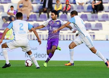 فيديو حسين الشحات يشارك في خروج العين من كأس الخليج العربي