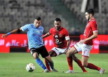 أمين عمر حكم ا لمباراة الأهلي والداخلية في الدوري المصري