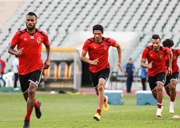مران الأهلي تدريبات تأهيلية لثلاثي الفريق واقتراب عودة عاشور ونجيب من الإصابة