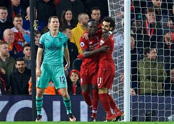 بالفيديو محمد صلاح يحصل على تقييم مميز أمام آرسنال بالدوري الإنجليزي