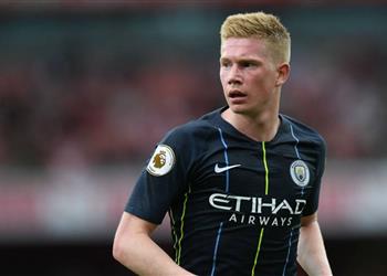 شكوك حول مشاركة دي بروين أمام ليفربول