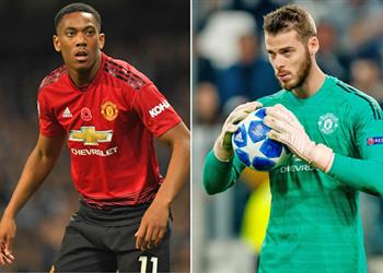 سولشاير يأمل في إقناع دي خيا ومارسيال بتجديد عقودهما