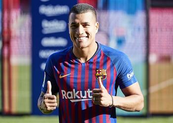 مدافع برشلونة الجديد يكشف عن أمنيته في 2019