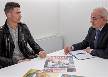 مقابلة صحفية 3 رونالدو يتحدث عن عودته لناديه القديم