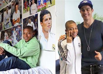 صور مبابي يخرج من عباءة رونالدو في نهاية 2018