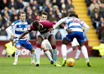 أستون فيلا يتعادل مع كوينز بارك رينجرز في غياب أحمد المحمدي