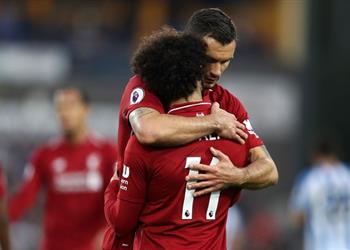 محمد صلاح يمازح لوفرين في بداية العام الجديد