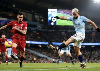 فيديو رقم قياسي لأجويرو بعد هدفه أمام ليفربول