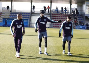 5 غيابات في قائمة برشلونة لمواجهة خيتافي