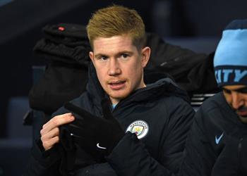 جوارديولا يتمهل في استعادة خدمات دي بروين