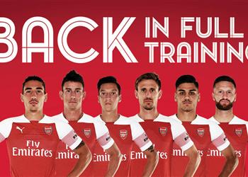 آرسنال يعلن جاهزية سداسي الفريق لمباراة وست هام