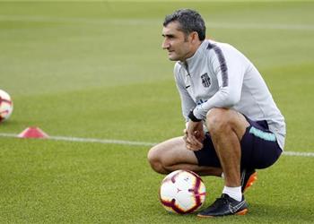 فالفيردي ي علن قائمة برشلونة لمواجهة إيبار بالدوري الإسباني