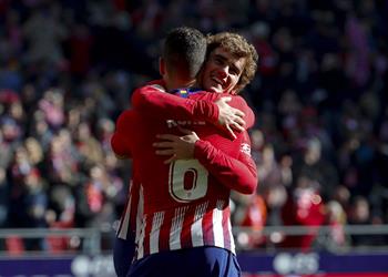 فيديو أتلتيكو مدريد يواصل الضغط على برشلونة بفوز جديد على ليفانتي بالليجا