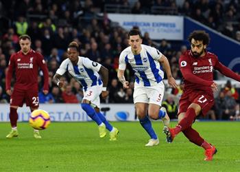 محمد صلاح يتفوق على لاعبي الدوري الإنجليزي