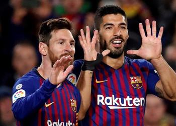 سواريز يتحدث عن إصابته أمام إيبار ويصرح ميسي يصنع التاريخ