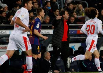 مدرب إيبار عن الخسارة أمام برشلونة كنا أفضل منهم ولكن ماذا نفعل ضد ميسي وكوتينيو