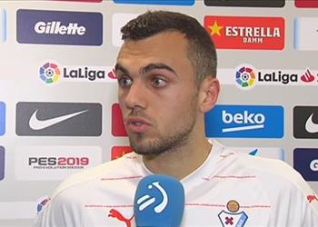 لاعب إيبار رغم الخسارة من برشلونة قدمنا أداء أفضل منهم