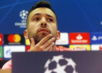 جوردي ألبا أريد البقاء في برشلونة ولكن الأمر يعتمد عليهم أيضا