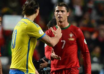 إبراهيموفيتش منتقدا رونالدو الانتقال إلى يوفنتوس ليس تحديا جديدا