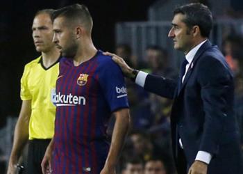 رئيس برشلونة ينهي الجدل حول مستقبل ألبا وفالفيردي