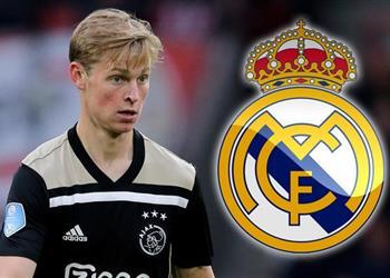 ريال مدريد يتواصل مع أياكس لضم دي يونج